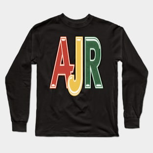 AJR Colorful Design Long Sleeve T-Shirt